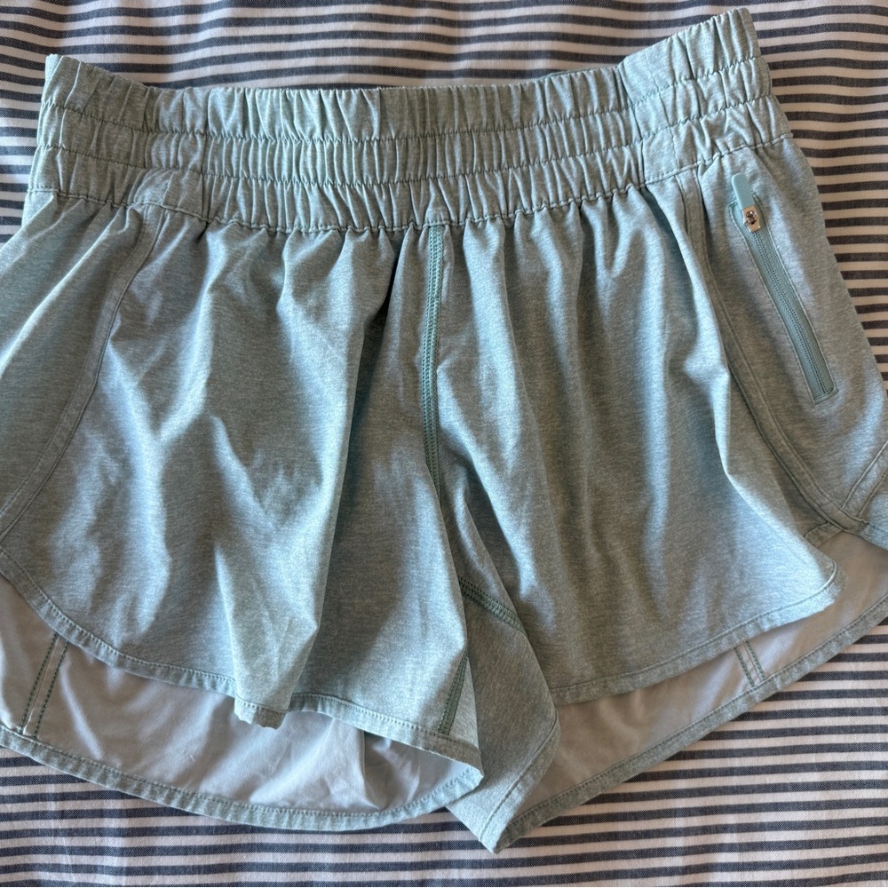 lululemon athletica Light Blue Athletic Shorts